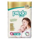 Підгузки Predo Baby Maxi р.4 (7-18 кг) 60 шт ціна foto 1