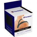 Пластир Кінезіо тейп Nordeplast 5 см х 5 м, чорний фото foto 1