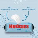 Серветки вологі Huggies Pure №56 купити foto 5