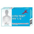 Тест CITO TEST HIV 1/2 для діагностики ВІЛ-інфекції 1 та 2 типу в аптеці foto 1