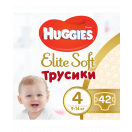 Трусики Huggies Pants L(4) Mega Elite Soft 42x2 в інтернет-аптеці foto 1