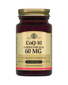 Solgar (Солгар) Coenzyme Q-10 (Коензим) 60 мг капсули №30 в аптеці