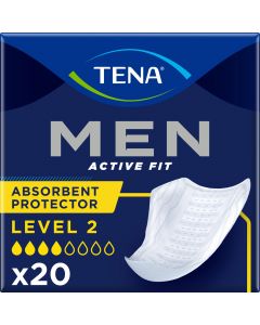 Урологічні прокладки Tena Men Active Fit Level 2 для чоловіків №20 ціна