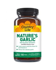 Country Life (Кантрі лайф) Country Life Natures Garlic (часник) 500 мг капсули №180 в аптеці