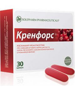 Кренфорс 365 мг капсули №30 недорого