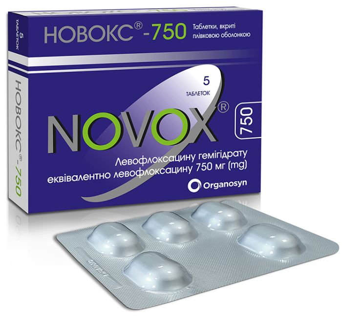 Новокс 750 мг таблетки №5 Органосин Лайф Саєнсиз (Індія) купити за