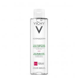Міцелярна вода Vichy (Віши) Normaderm 3-в-1 для зняття макіяжу та ...
