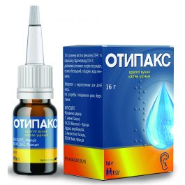 Отипакс Капли Ушные 16 Мл - Инструкция, Цена, Состав. Купить В.